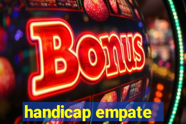 handicap empate -1